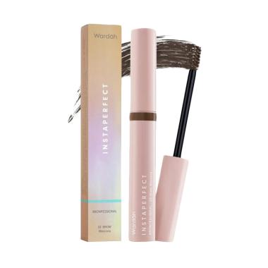Wardah Instaperfect Browfessional Brow Mascara [Original] BROWN