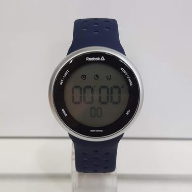 Reebok RD-ELE-G9 Rubber Strap Jam Tangan Unisex  Silver Blue