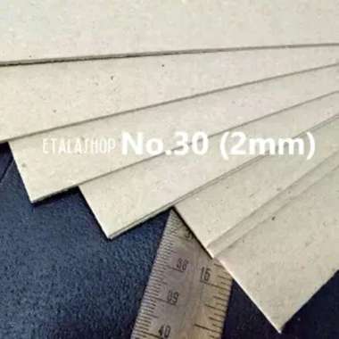 A3 NO 30 2MM KARTON BOARD PADI BOX DUS JILID HARDCOVER KUNING TEBAL