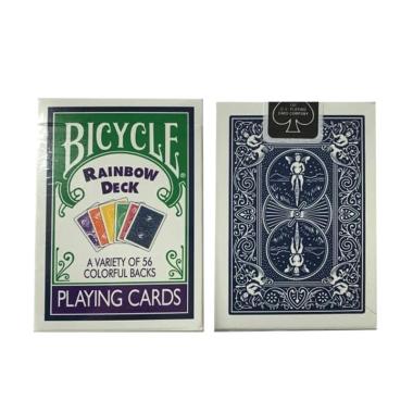 Bicycle Cards Rainbow Deck Original Import Kartu Remi + DVD
