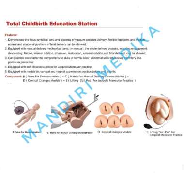 Manikin Phantom Melahirkan Set Lengkap Childbirth GENERAL HOSPITAL