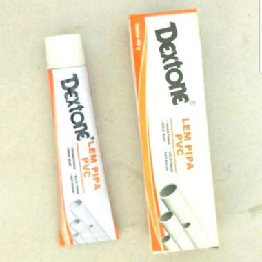 Lem pralon Dextone, lem pipa pvc 40gram anti bocor Dexton