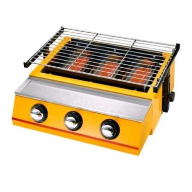 Kompor Sosis Bakar_Panggang 3 Tungku