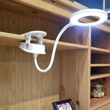 Yage Lampu Jepit Belajar Tidur 3in1 Arsitek Kerja Murah Portable Bagus  PUTIH