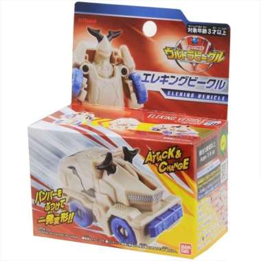 Ultraman transformation attack change ELEKING VEHICLE attack change kingjoe black ginga eleking gomo