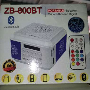 PLUS REMOTE!! SPEAKER BLUETOOTH ZB800BT BATRE BESAR 1200MAH zb800bt