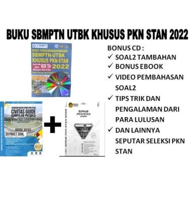 BUKU SBMPTN UTBK KHUSUS PKN STAN 2022