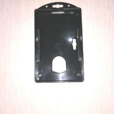Card case id card bahan tebal Hitam