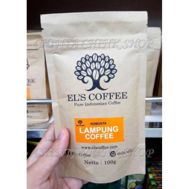 El's Coffee Kopi Lampung Robusta Kemasan 100g Bubuk Kopi