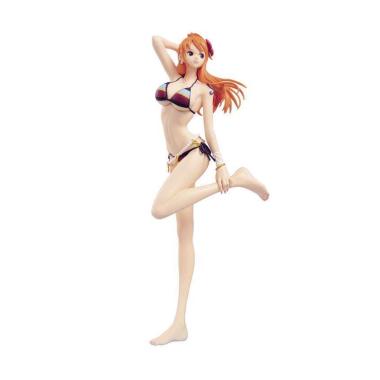 Banpresto - One Piece - Glitter and Glamours - Nami Black Straps Walk