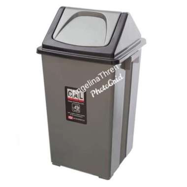 Kotak Sampah Besar 70 Liter Tutup Goyang Shinpo - Tempat sampah Kantor