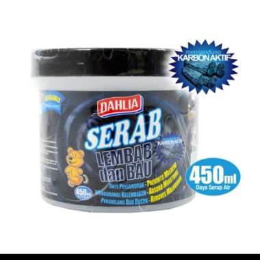 Kamper Penyerap Bau & pewangi Dahlia - kamper Pewangi Penyerap Lembab Hitam