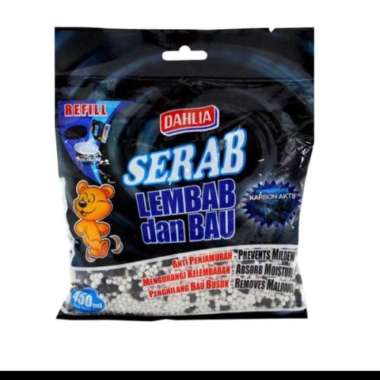 Kamper Penyerap Bau & pewangi Dahlia - kamper Pewangi Penyerap Lembab Refil Hitam
