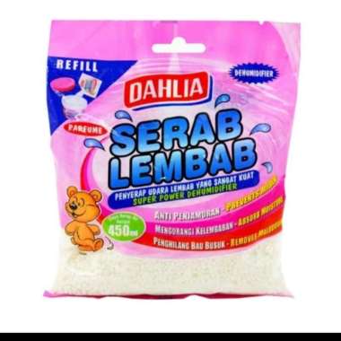 Kamper Penyerap Bau & pewangi Dahlia - kamper Pewangi Penyerap Lembab Refill Ungu