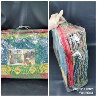 tikar lipat plastik berkualitas 3X2M mamamia + TAS lipat