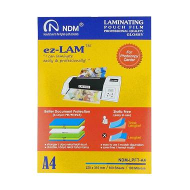 Jual Ndm Film Plastik Laminating F4 225 Mm X 340 Mm Murah Agustus 2020 Blibli Com