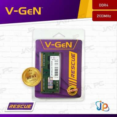 Memory RAM V-Gen Rescue Sodimm 8GB DDR4 PC17000 2133Mhz