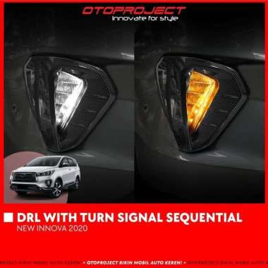 DRL with Sein Sequential Running New Innova Facelift 2021 Otoproject