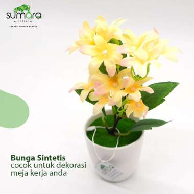 Tanaman Sintetis / Tanaman Palsu Kuning