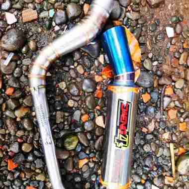 Knalpot Racing DAENG SAI 4 standar mio j mio gt mio m3 mio soul INLET 50 mio soul