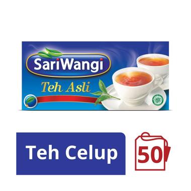 Promo Harga Sariwangi Teh Asli 92 gr - Blibli