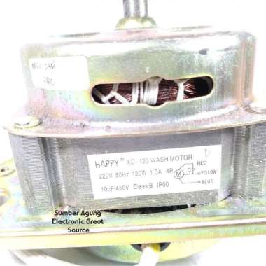Dinamo Pencuci Mesin Cuci 120W XD120 Wash Motor 10uf 1.3A