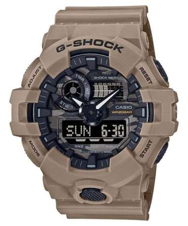 Casio G-Shock GA-700CA-5ADR Gshock GA700CA-5A Original & Garansi