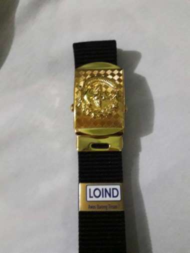 Sabuk Loind TNI motif catur / Sabuk TNI / Ikat pinggang TNI