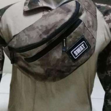 Tas selempang waist bag /tas pria/tas tactical/tas slempang
