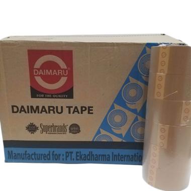 Daimaru Lakban - Coklat [72 Pcs/ Karton] coklat