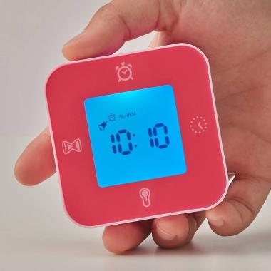 Ikea Lottorp Jam/Termometer/Alarm/Pengatur Waktu MERAH