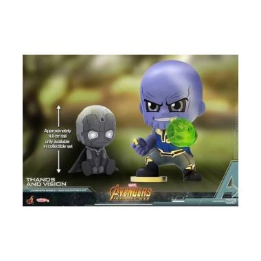 Hot Toys Cosbaby Thanos & Dead Vision - Avengers Infinity War COSB503