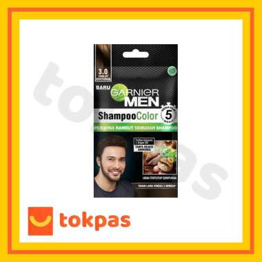 Garnier Color Naturals Express Cream / Ultra Color Sachet Garnier Pewarna Rambut Men 3.0 Coklat kehi