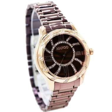 MANGO MA6702L-95R - Jam Tangan Wanita Original - Brown Rose