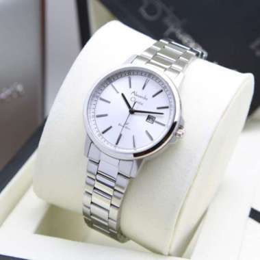 Jam Tangan Wanita Alexandre Christie AC1014 AC 1014 Silver Original Bergaransi Resmi 1 Tahun