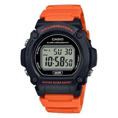Casio W-219H-4AVDF Casio W219H-4A Original & Garansi