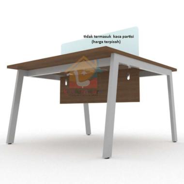 UOD 8072 N UNO Meja Kantor Meja Kerja Meja Tulis Kaki Besi