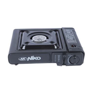 Niko NK-268 Kompor Gas Portable Camping hitam