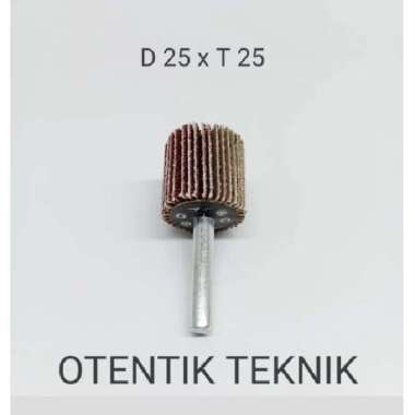 AMPLAS GAGANG 25 MM GRIT 80 - AS 6MM - 25MM X 25MM X 6MM SHANK