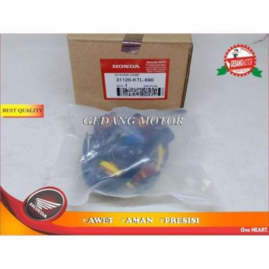 SPUL STATOR COMP REVO LAMA SUPRA FIT NEW ORI AHM 31120-KTL-690