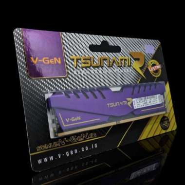 RAM Gaming Tsunami R DDR4 (1x8gb) 8GB 3000MHz V-GEN 8 GB 3000 MHz VGEN CL 16-18-18-35