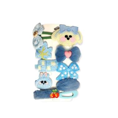 OEM ONE-C340-C342 Jepit Rambut Anak Lucu Set 10 IN 1 / Baby Hair Clip Ala Korea / Jepit Rambut Korea