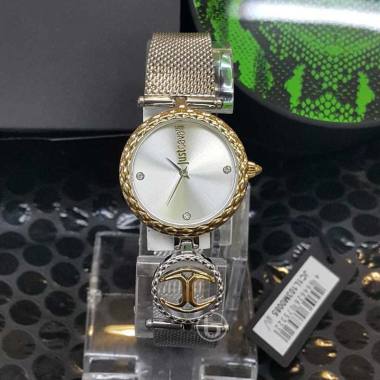 Just Cavalli JC Mini JC1L103M Jam Tangan Wanita [Original] Silver Rosegold