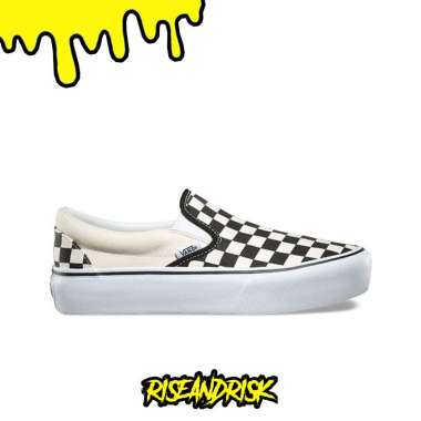 white platform vans slip ons