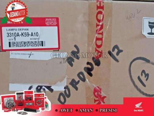 LAMPU DEPAN REFLEKTOR VARIO 150 ORIGINAL HONDA 3310A-K59-A10