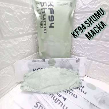 MASKER KF94 SHUMU ORIGINAL|5PLY|KEMENKES|10PCS/SINGLE PACK Macha