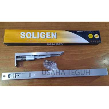Grendel Tanam Soligen 6" + 12" Stainless / Selot tanam Soligen