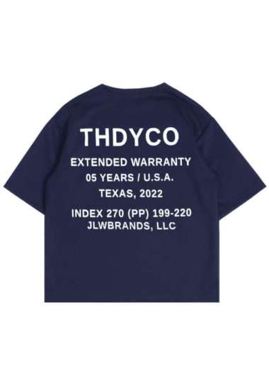 Third Day MTJ88 Kaos Oversize Distro Pria Thdyco Navy Navy S
