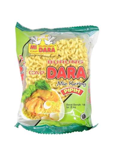 BURUNG DARA Pipih Mie Instan