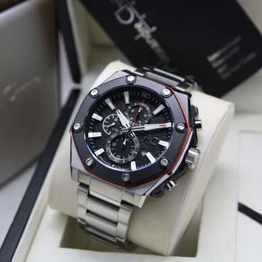 JAM PRIA ALEXANDRE CHRISTIE AC 9601 AC9601 MCB ORIGINAL TERBARU SILVER BLACK